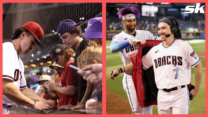 Arizona Diamondbacks fans adore Corbin Carroll doing a meet-and-greet at  his old Little League field after the All-Star Game: Guy is a class act