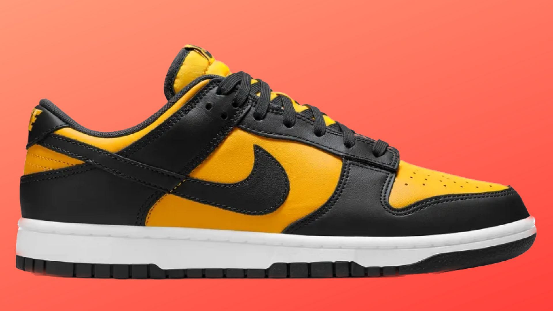 The Nike Dunk Low 'Black Gold' does a full 180 on a classic