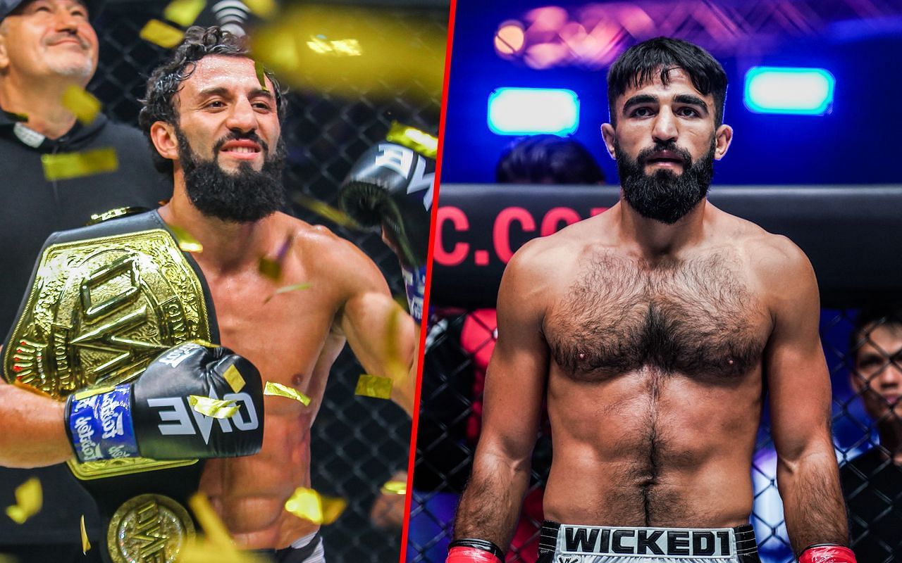 Chingiz Allazov (Left) faces Marat Grigorian (Right) at ONE Fight Night 13