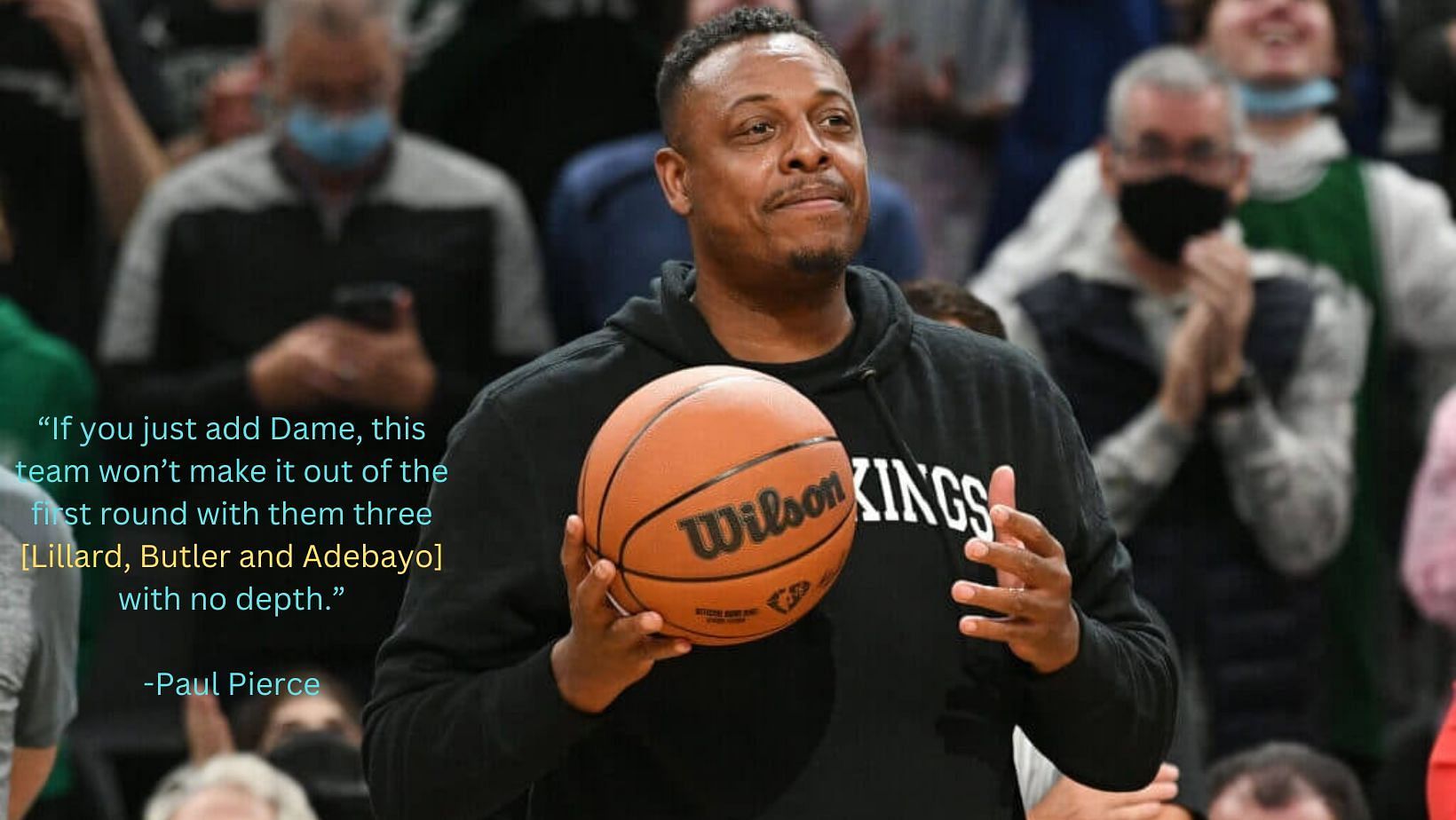 Paul Pierce predicts an early playoff exit for the Miami Heat even if they acquire Damian Lillard.