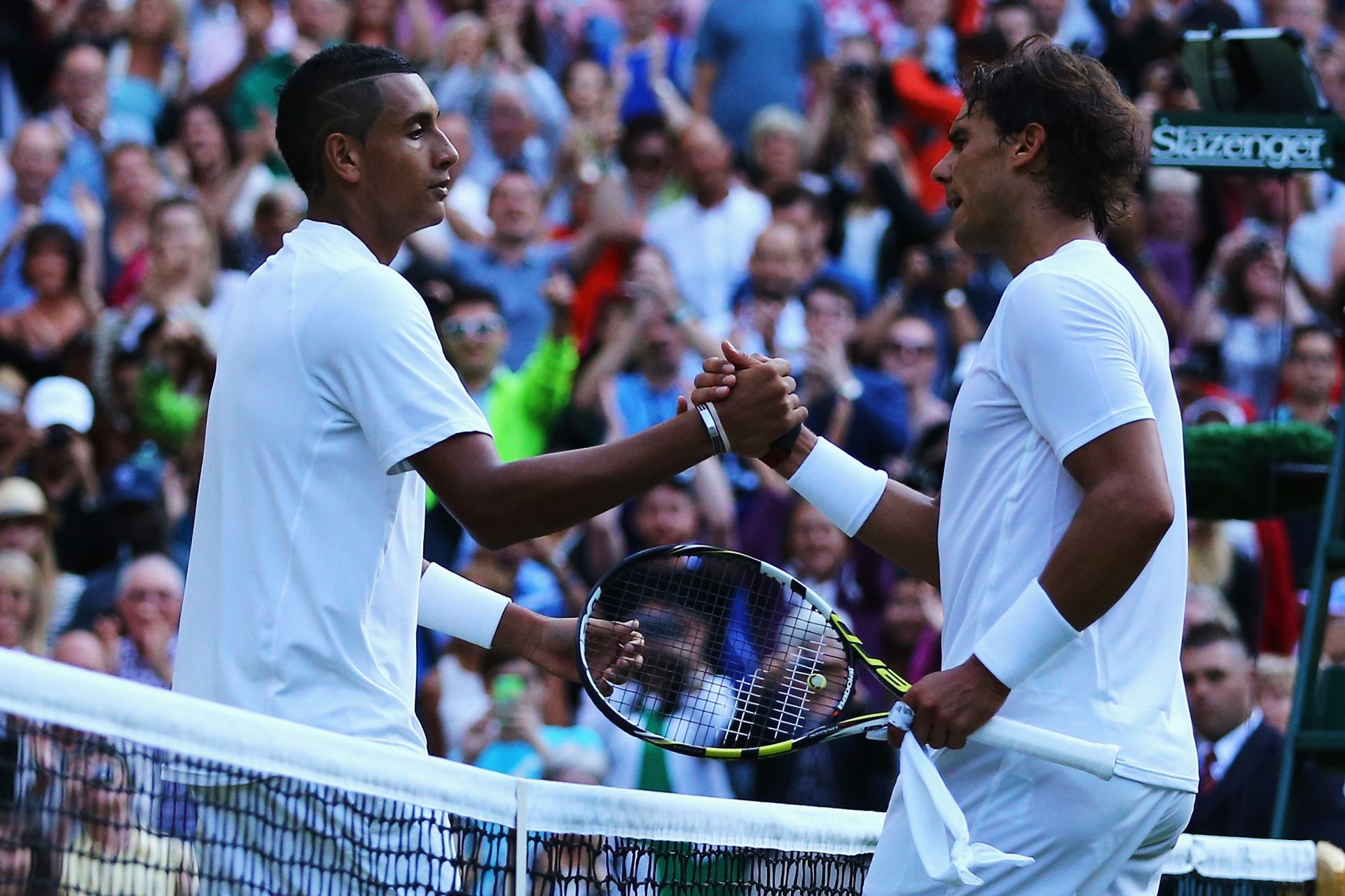 Kyrgios rose to fame when he defeated then World No. 1 Nadal in the fourth round of Wimbledon 2014