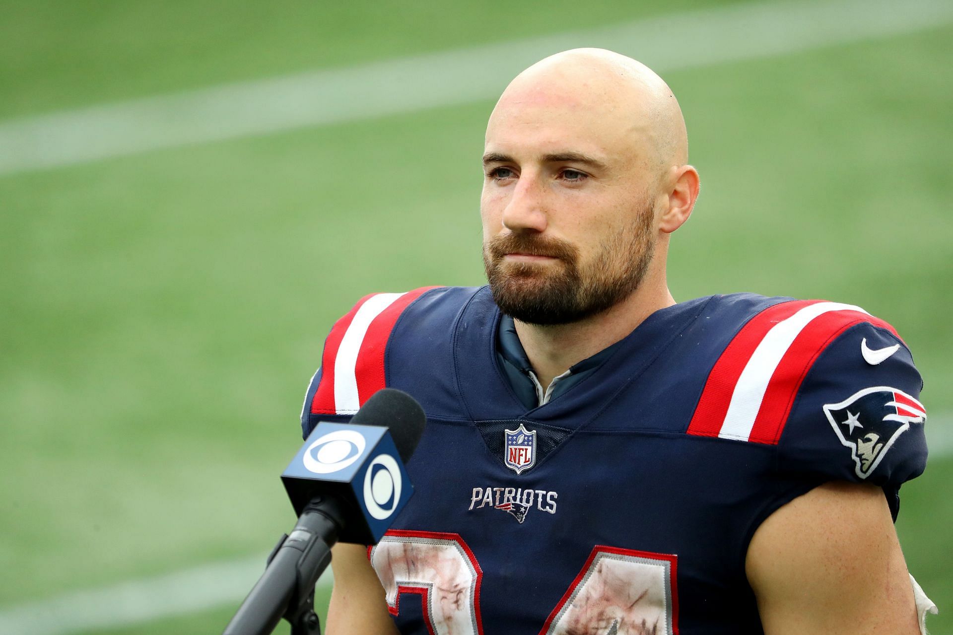 Rex Burkhead is a former Super Bowl Champion