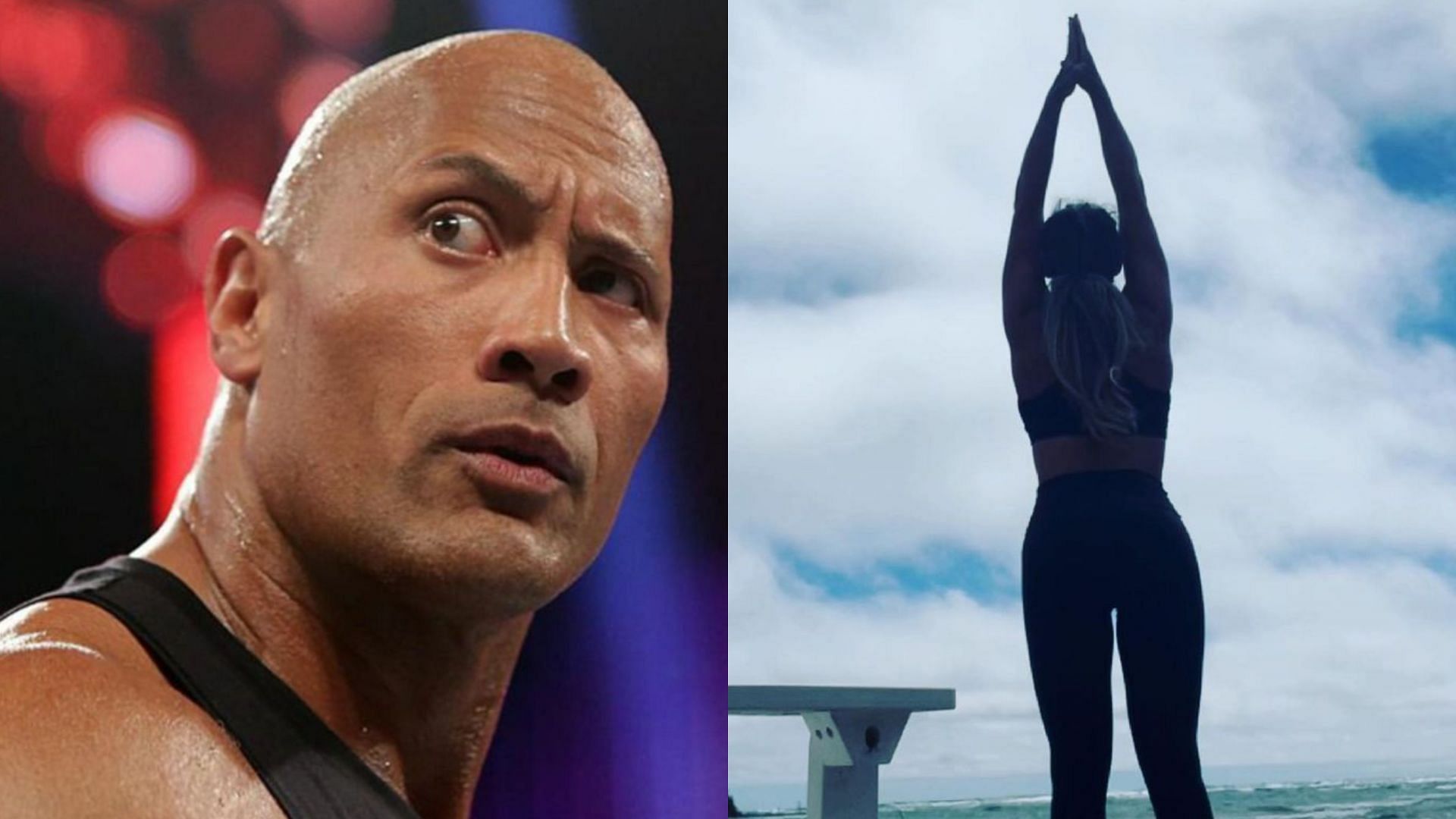 The Rock had a brief on-screen romance with current WWE RAW star