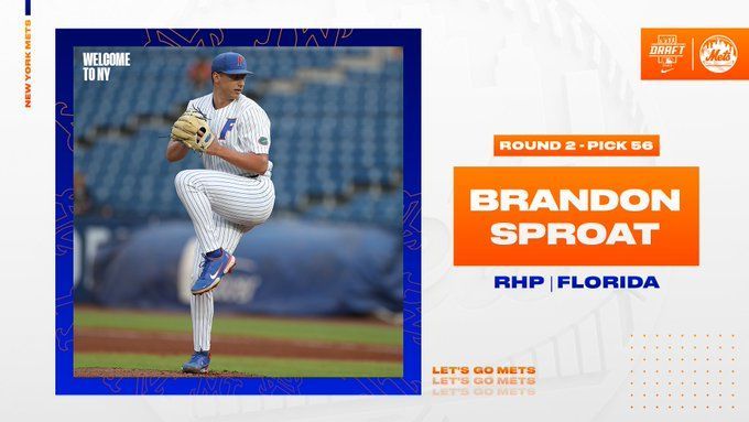 Mets' Second-Round Choice of Sproat Caps Trio of Day One Picks - Florida  Gators