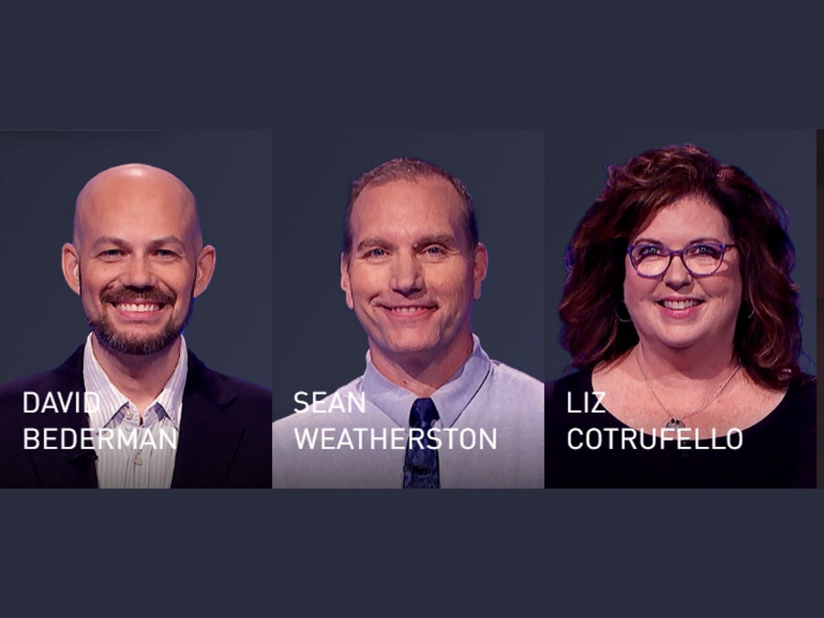 2 challengers try to defeat the winner (Image via jeopardy.com)