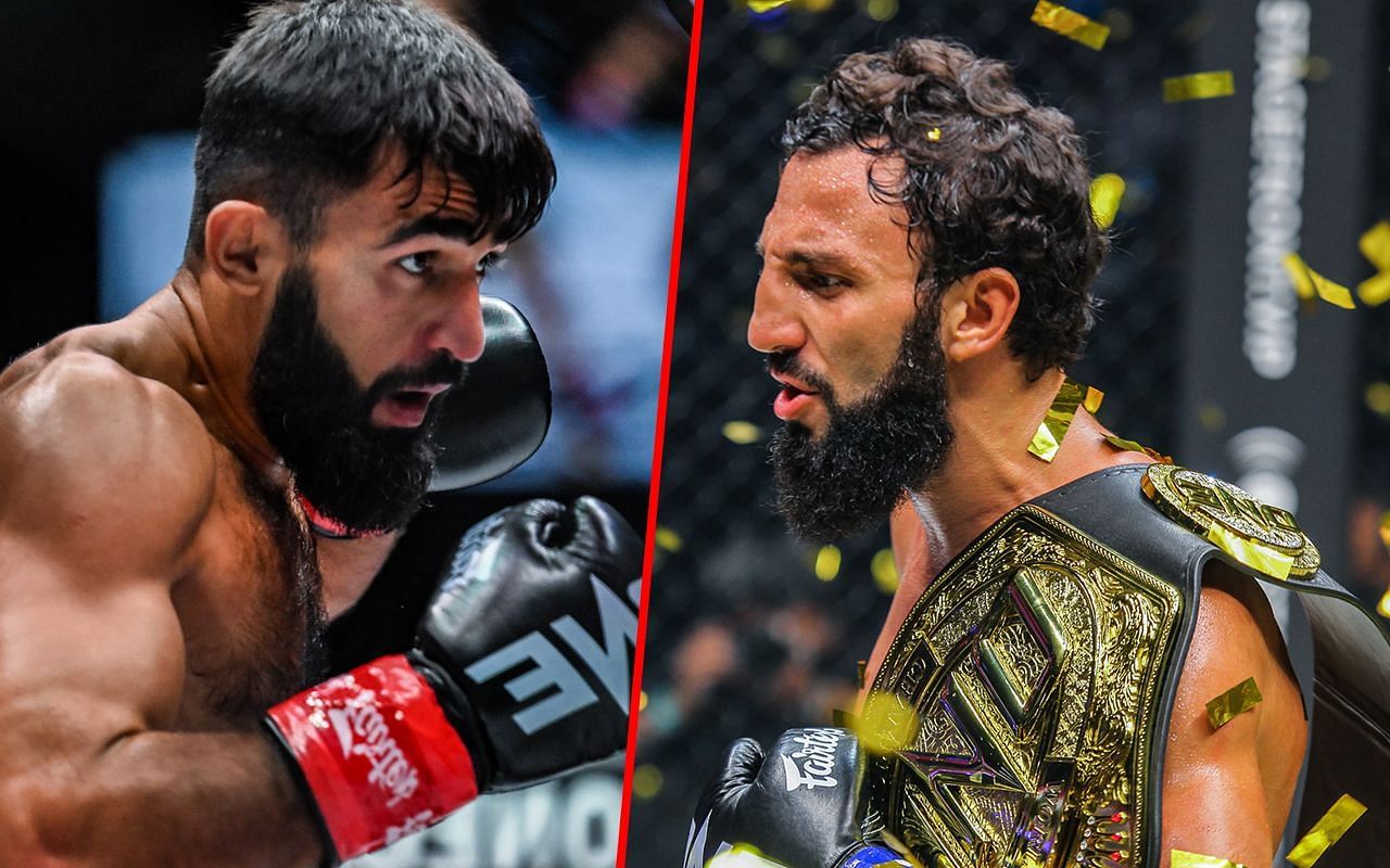 Marat Grigorian (L) and Chingiz Allazov (R). | Photos by ONE Championship