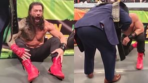 WATCH: Unseen footage of Roman Reigns after getting pinned by Jey Uso at WWE Money in the Bank