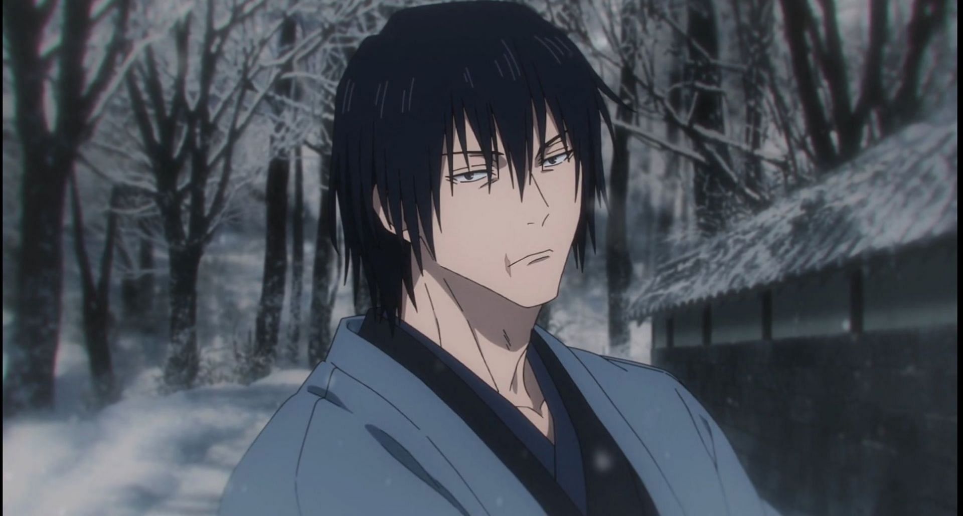 gojo and Toji meet in winter in the anime (Image via MAPPA)