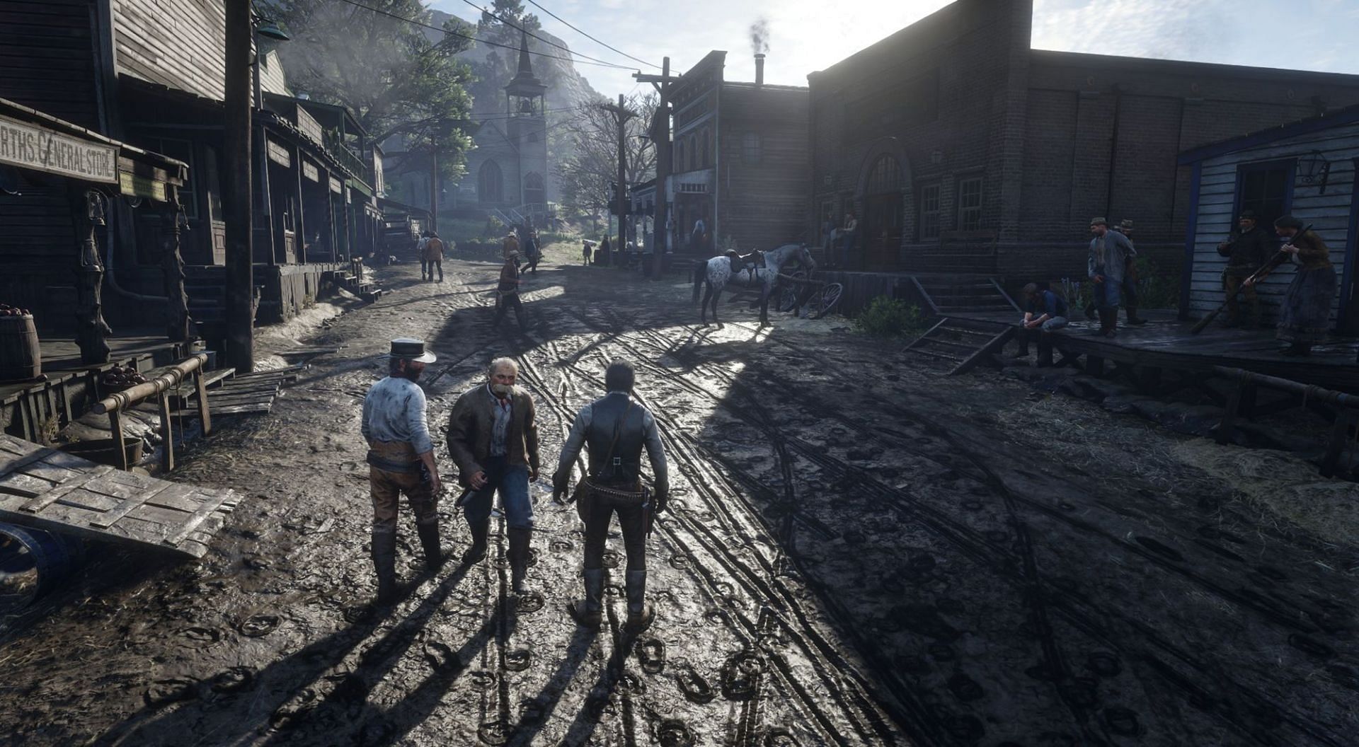 Rockstar successfully presents the essence of Wild West culture in the Red Dead Redemption 2 (Image via Rockstar)