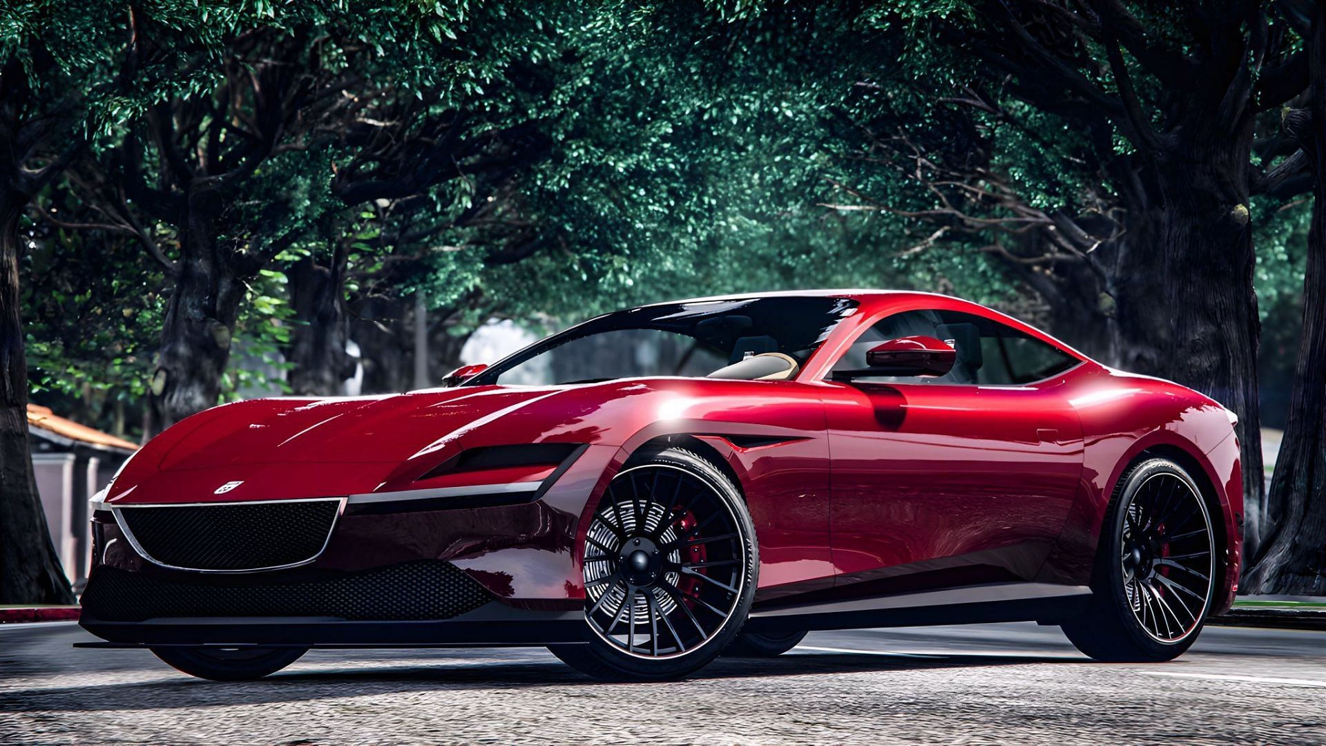 the new Itali GTO Stinger TT is one of the best cars in GTA Online (Image via Twitter/radiage_)