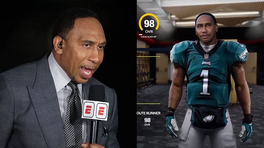 Stephen A. Smith's absurd Madden 24 rating has fans clowning ESPN