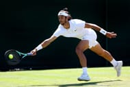 Lorenzo Musetti at the 2023 Wimbledon.