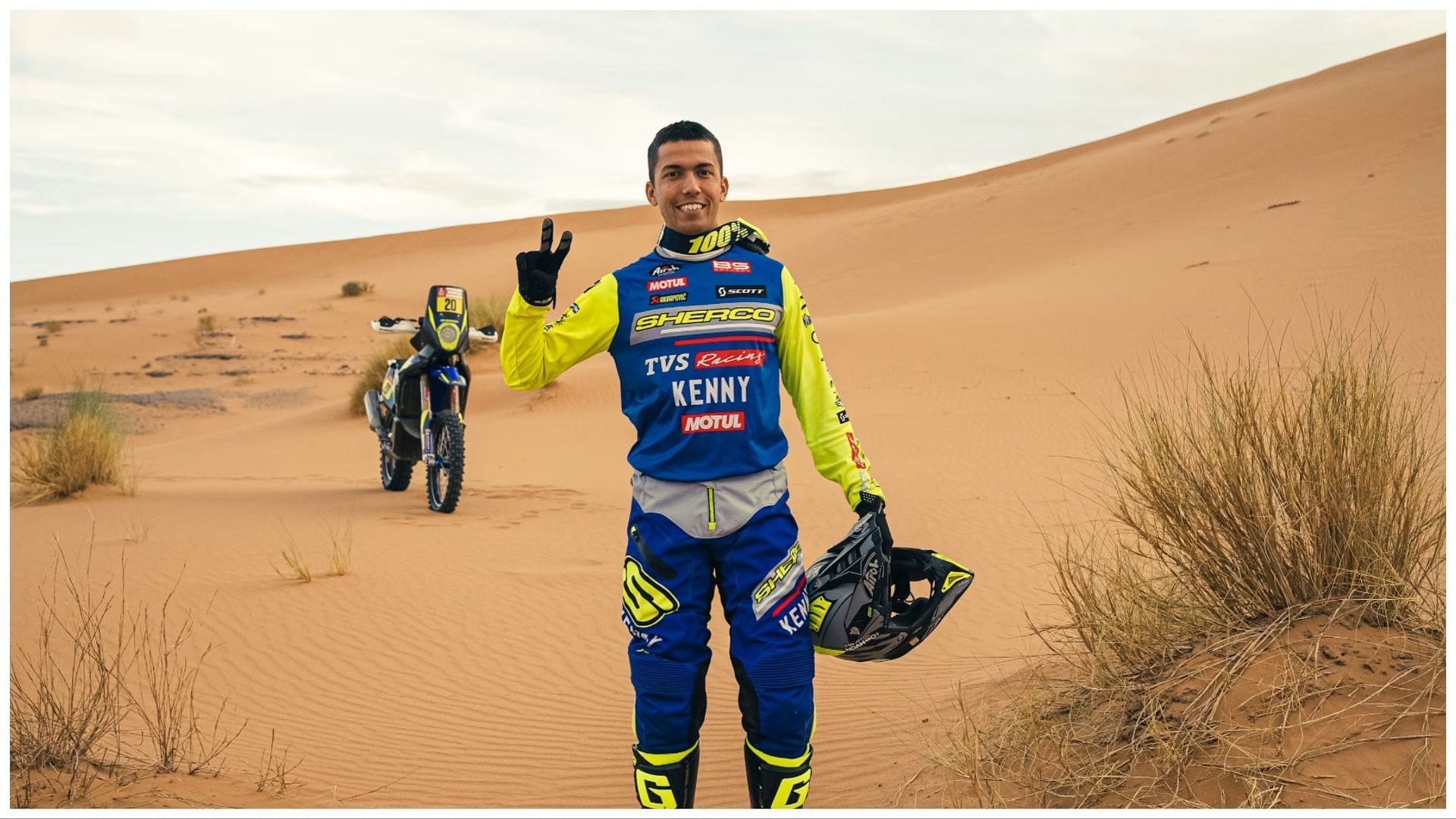 Harith Noah, the fastest Dakar rally racer in India