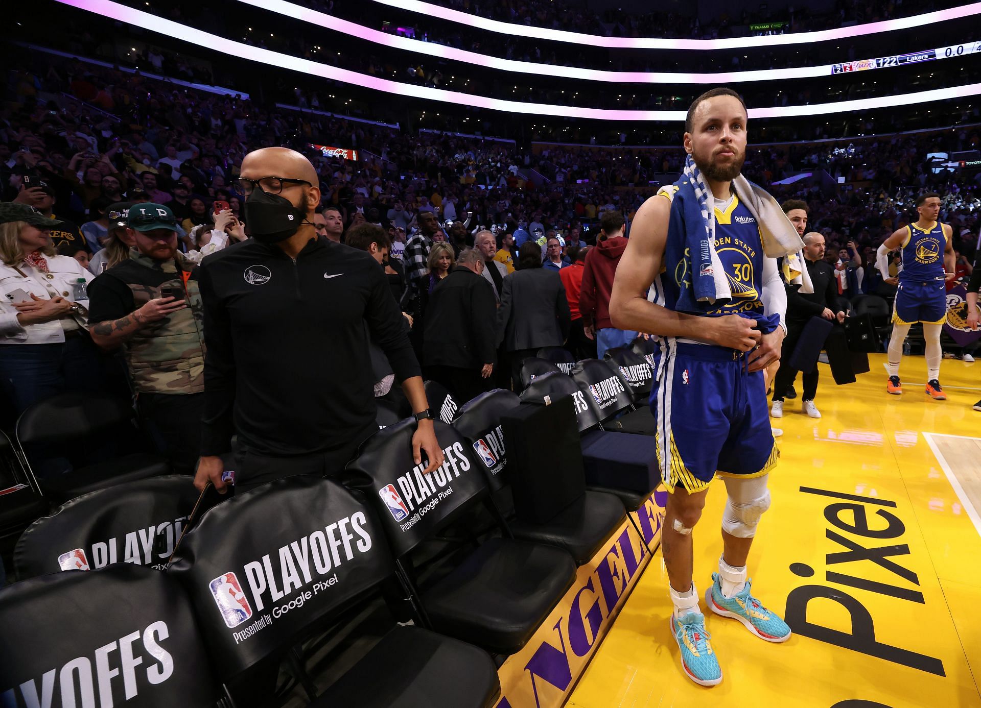 Golden State Warriors v Los Angeles Lakers - Game Six