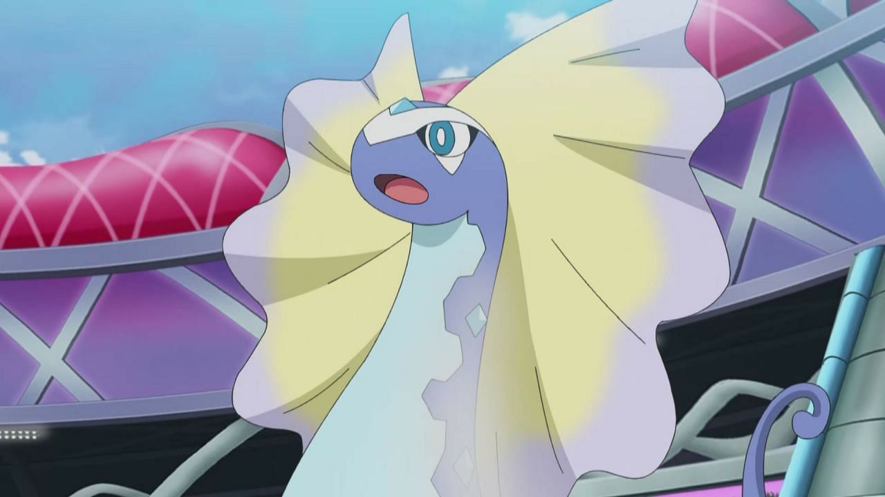 Aurorus as seen in the anime (Image via The Pokemon Company)
