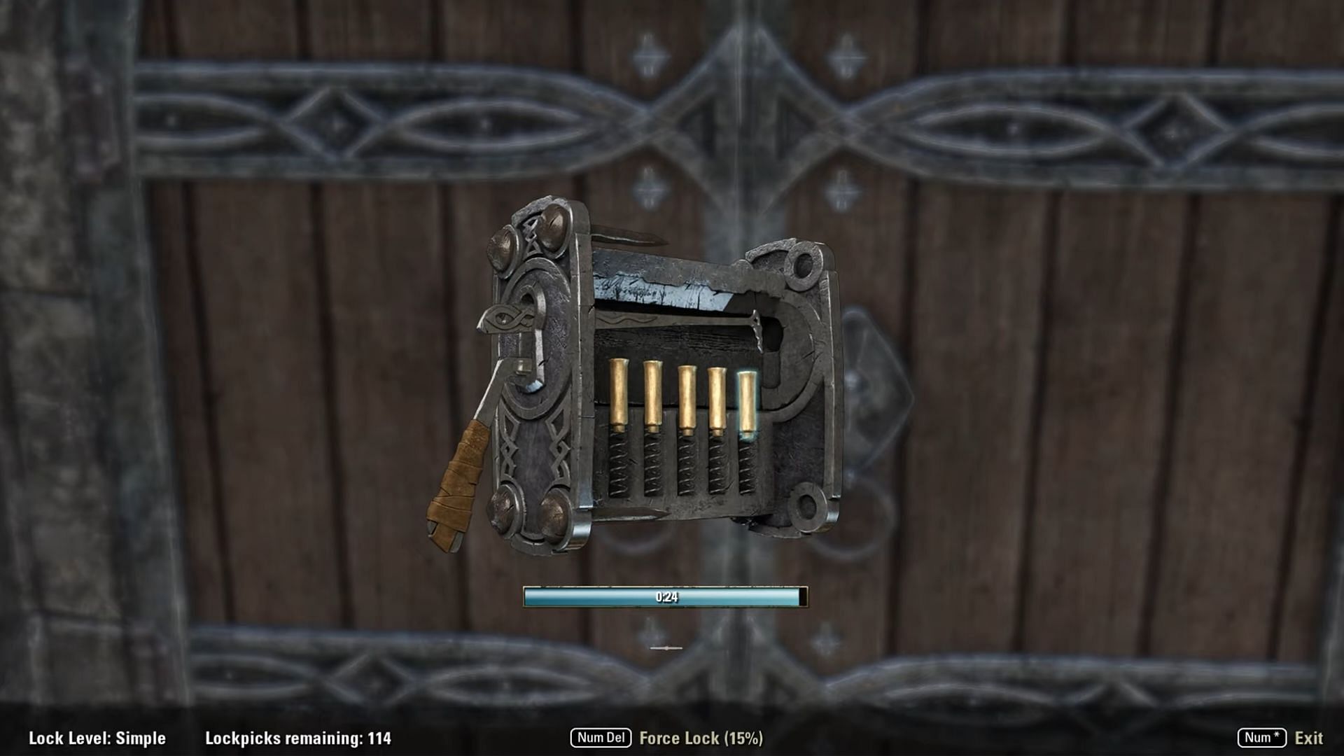 Lockpicks can be used to open locked doors and chests (Image via Elder Scrolls Online)