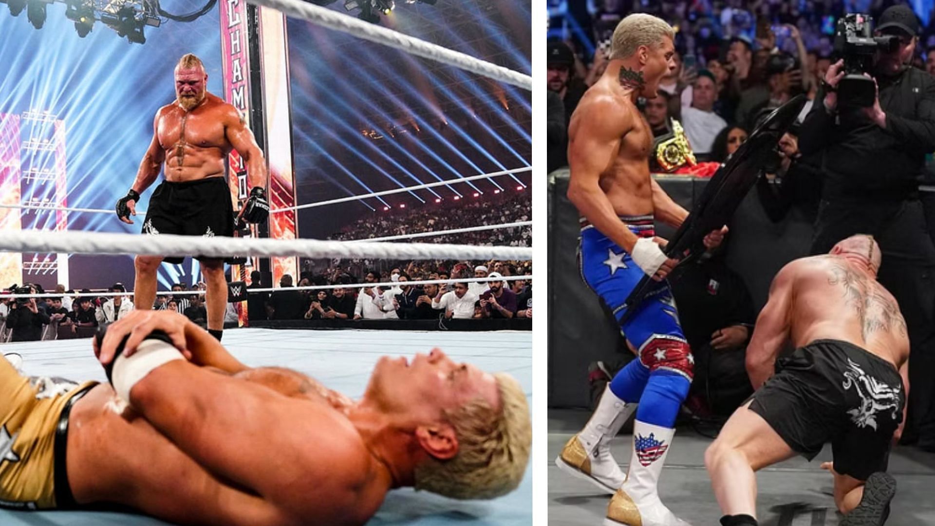 When Brock Lesnar Broke 9-time WWE Champion's Arm TWICE: Cody Rhodes To ...