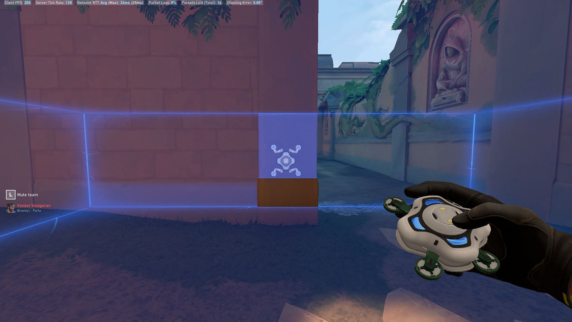 Sonic Sensor position in A-Tree exit (Image via Riot Games)