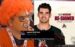 "How broke is this franchise": Jack McBain's unusual $1,599,999.99 extension with Yotes shocks fans