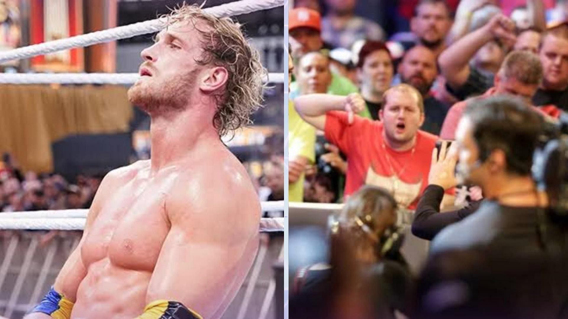 Logan Paul did not receive well attention at WWE MITB.