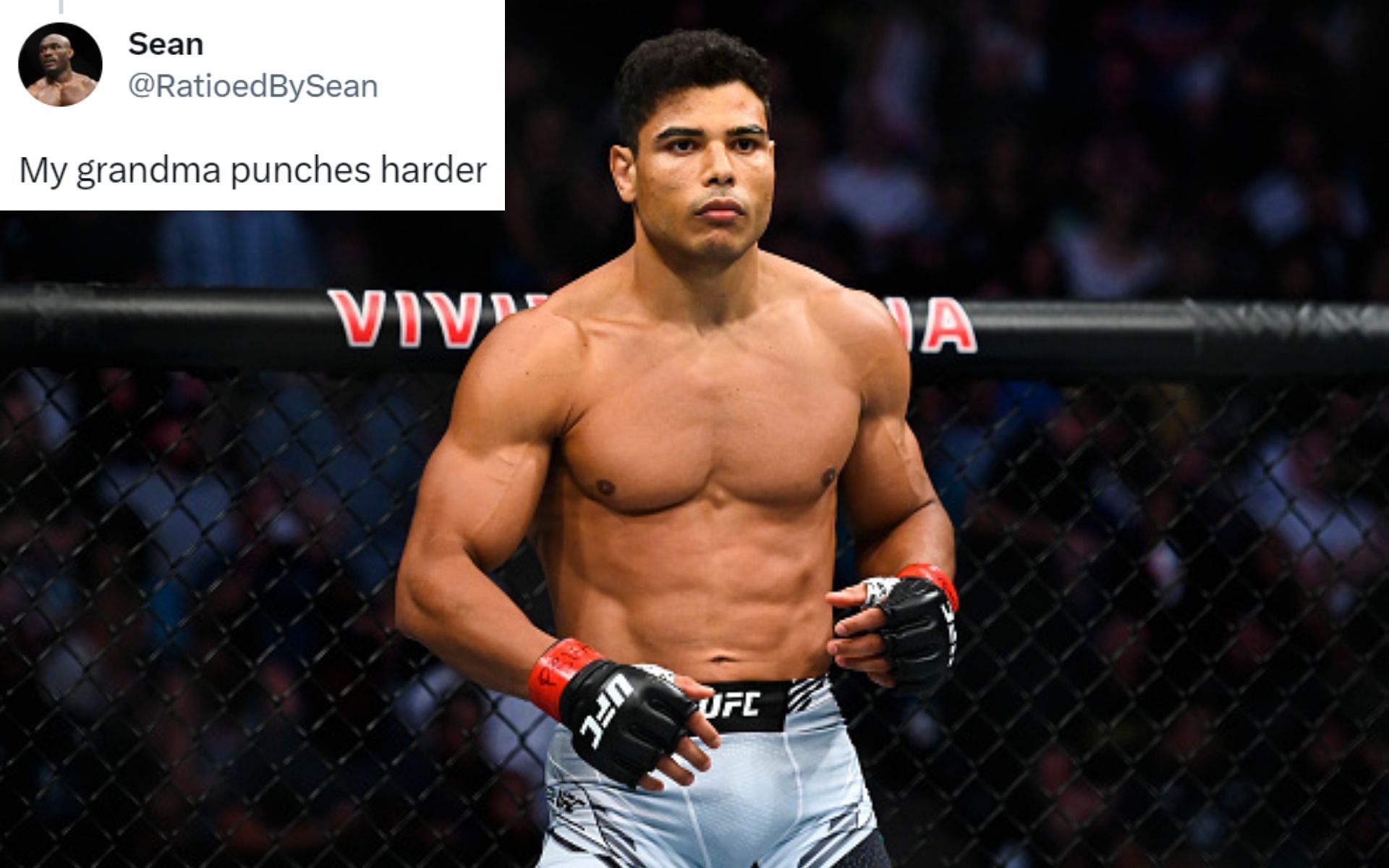 No.7-ranked middleweight Paulo Costa