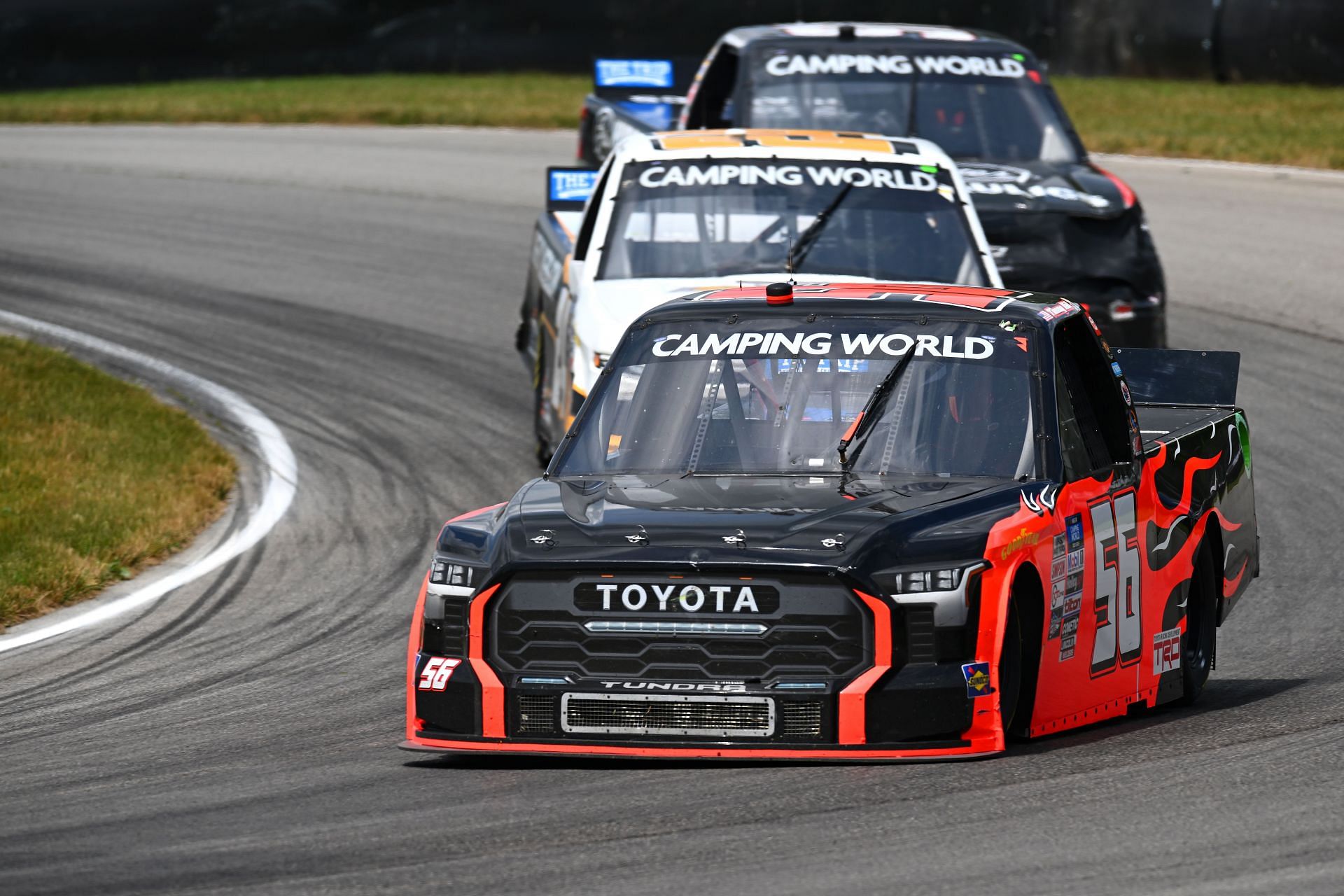 NASCAR 2023 Truck Series What is the qualifying order for OReilly Auto Parts 150 at Mid-Ohio Sports Car Course?