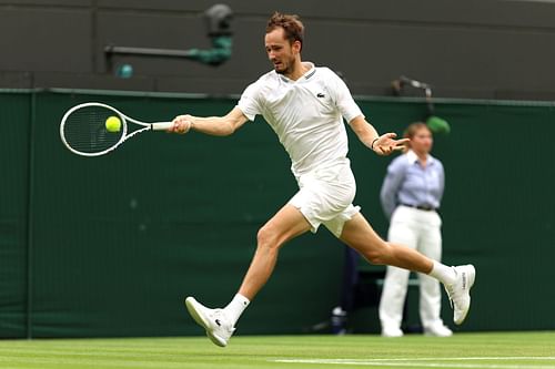 Daniil Medvedev at the 2023 Wimbledon