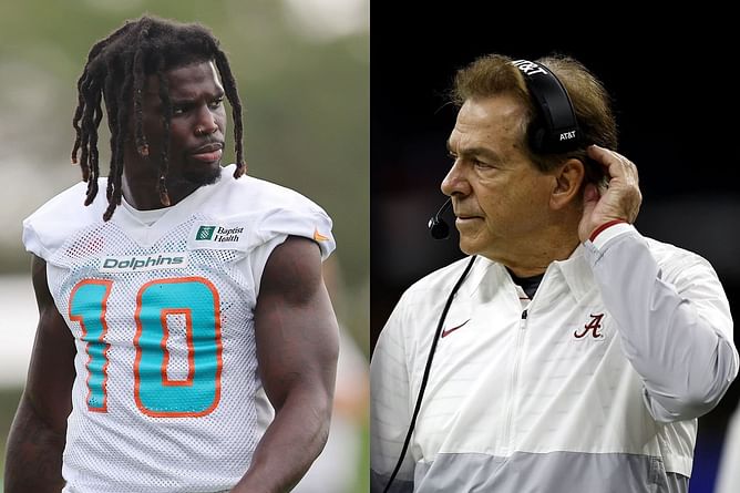 Tyreek Hill reveals how Nick Saban repelled him from playing for Alabama - "He wanted me to play running back"