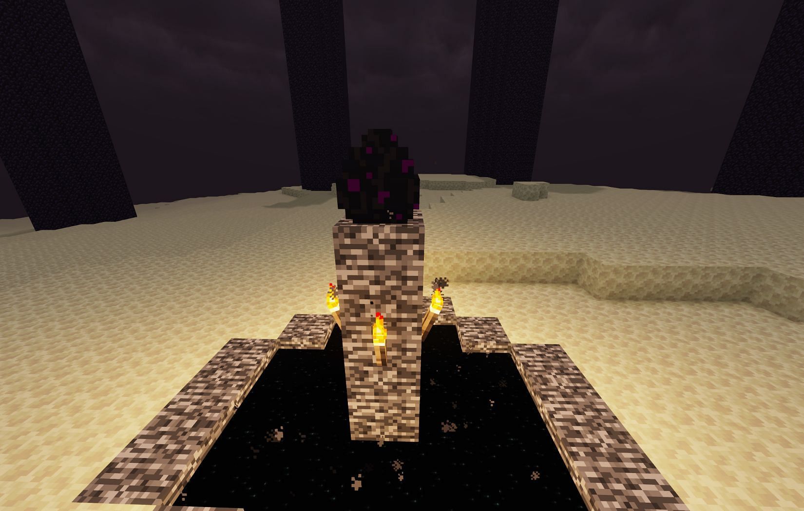 The trophy of Minecraft - Dragon Egg (Image via Mojang)