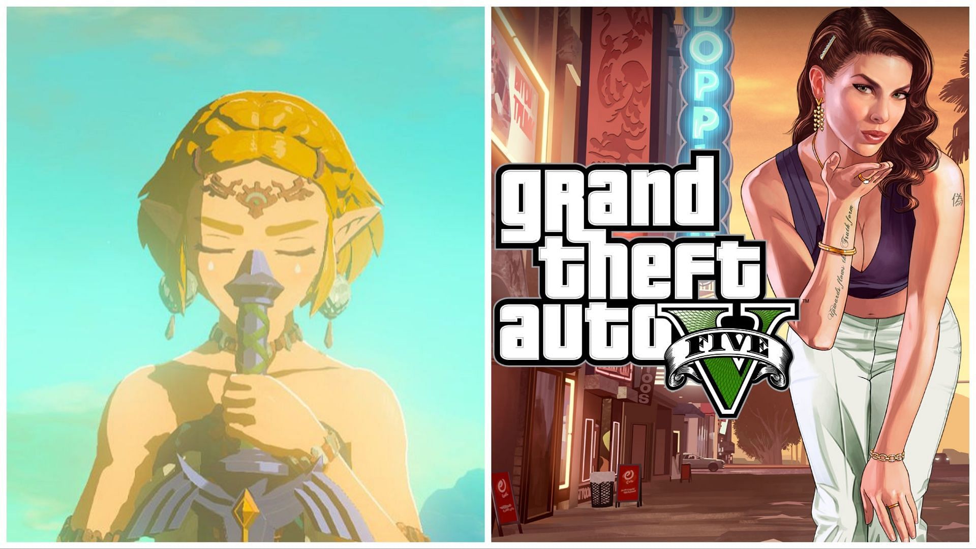 GTA V and The Legend of Zelda Tears of the Kingdom have shown some staggering sales numbers.