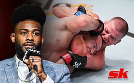 "Very frustrating position" - Aljamain Sterling reacts to undefeated Grant Dawson using his 'backpack' style to secure a dominant win