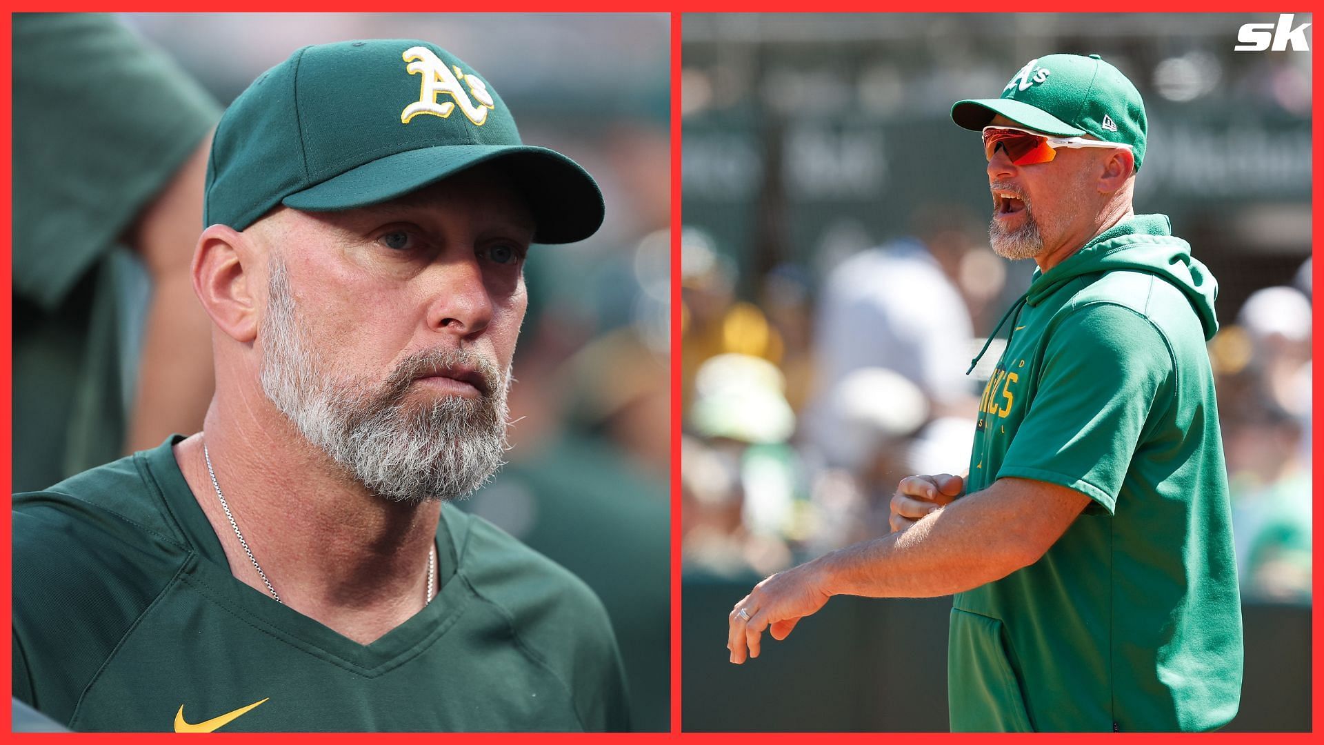 A's Mark Kotsay gets first managerial win and a baseball to