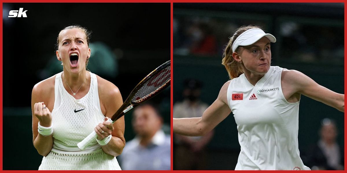 Petra Kvitova will take on Aliaksandra Sasnovich in the Wimbledon second round.