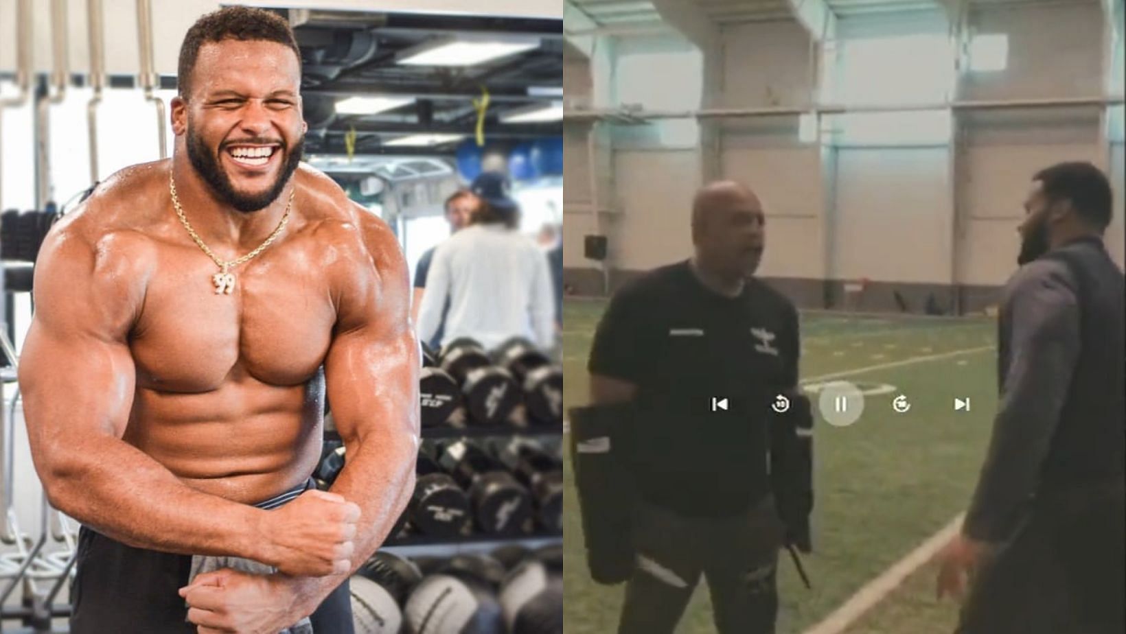 ExNFL player reveals details about Aaron Donald’s absurd workout with