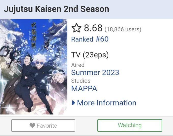 Bleach TYBW Part 2 crushes Jujutsu Kaisen season 2's rating in less