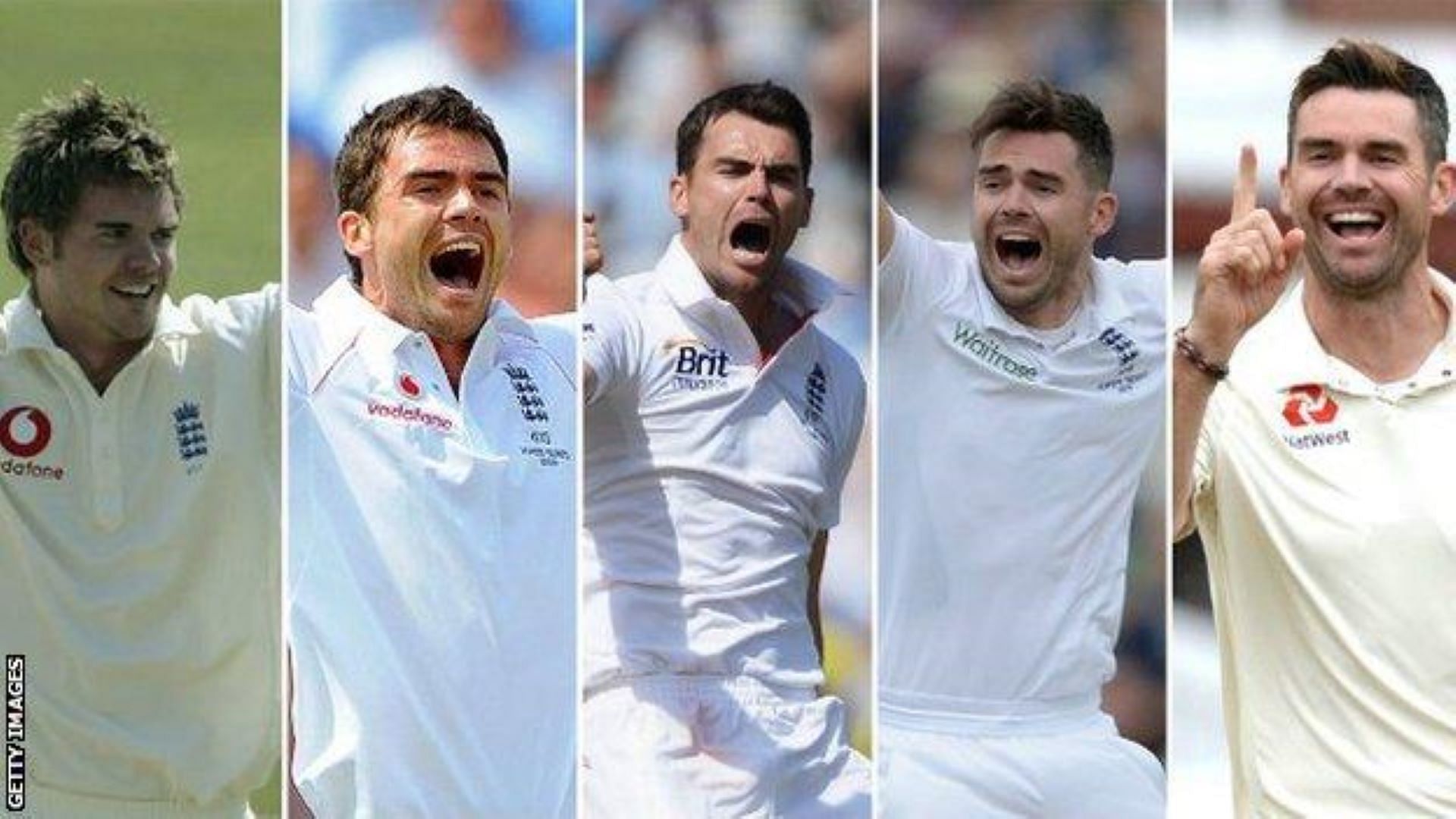 James Anderson has played Test cricket for over two decades