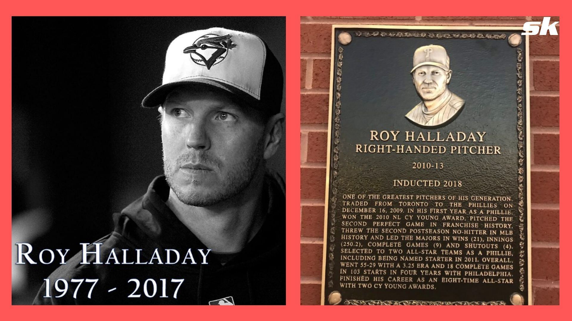 2019 Hall of Fame Inductee Philadelphia Phillies Roy Halladay