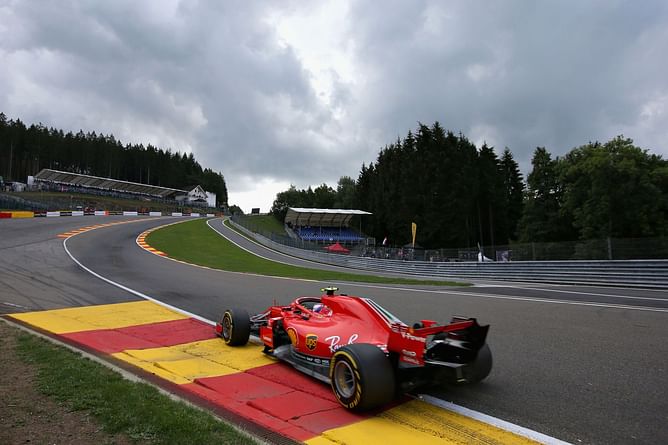 Which former Ferrari driver was called 'The King of Spa'?
