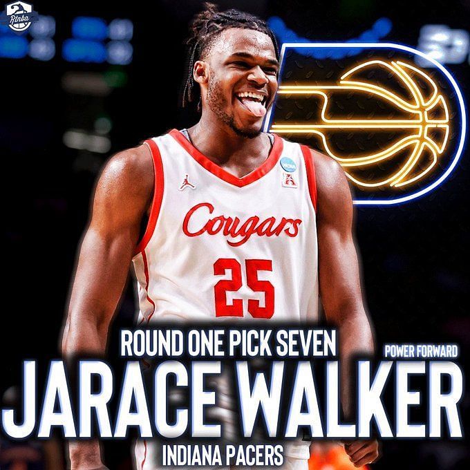 The Washington Wizards select Jarace Walker with No. 8 overall