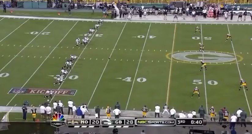 The greatest kickoff game ever in Week 1 - Saints vs Packers 2011