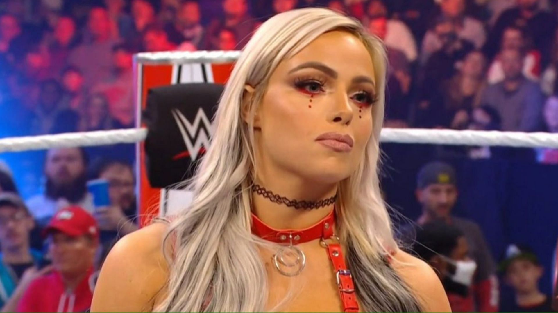 Liv Morgan as seen on a WWE show.
