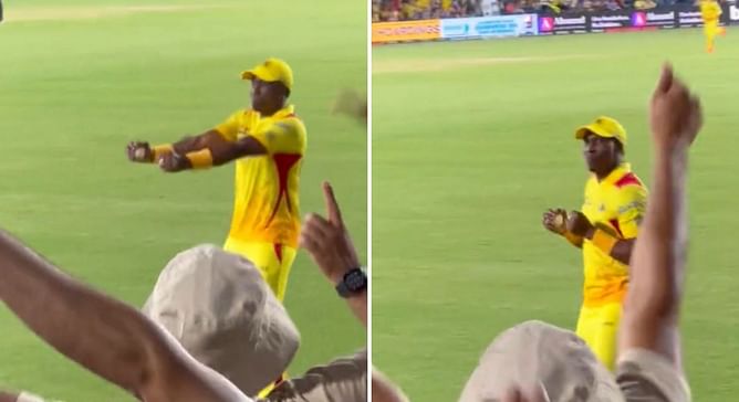 [Watch] Dwayne Bravo shows his dance moves to Texas Super Kings fans in inaugural Major League Cricket