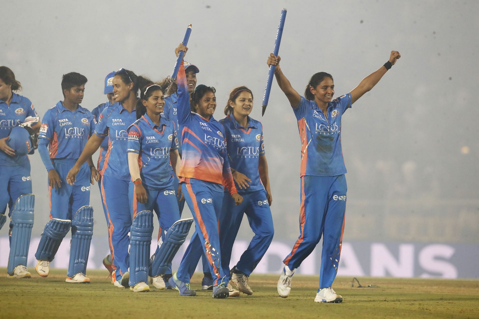 Harmanpreet Kaur has led the Mumbai Indians to the WPL title this year (Image: Getty)