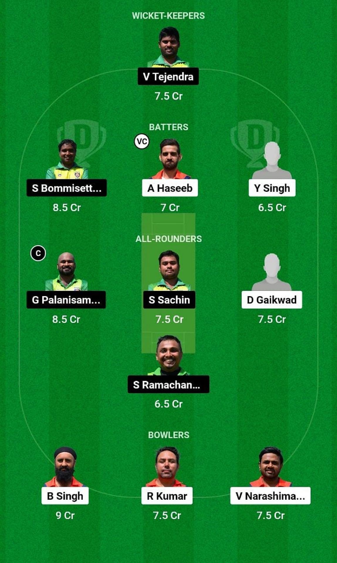 DCC vs BK Dream11 Fantasy Tip - Head to Head League