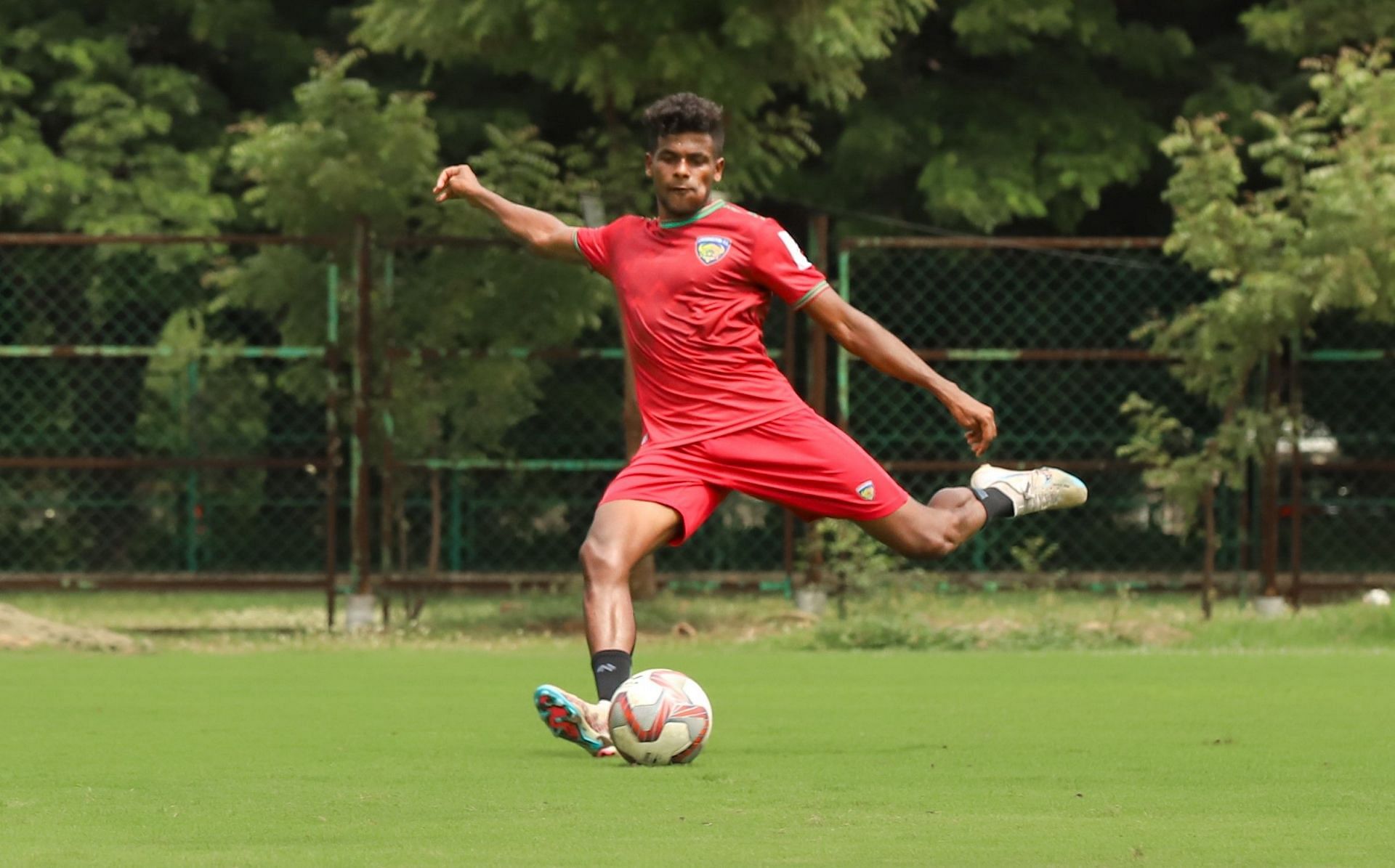 Chennaiyin FC's defender Sachu Siby (Credits: Chennaiyin FC)