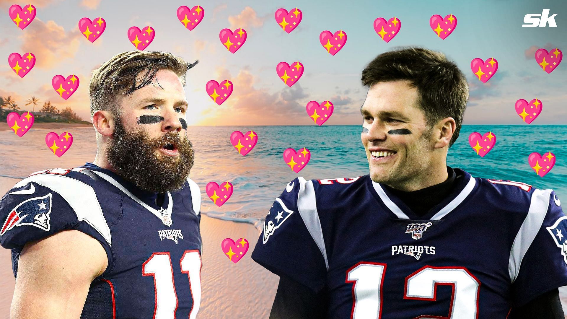 Tom Brady and Julian Edelman were excellent with the Patriots