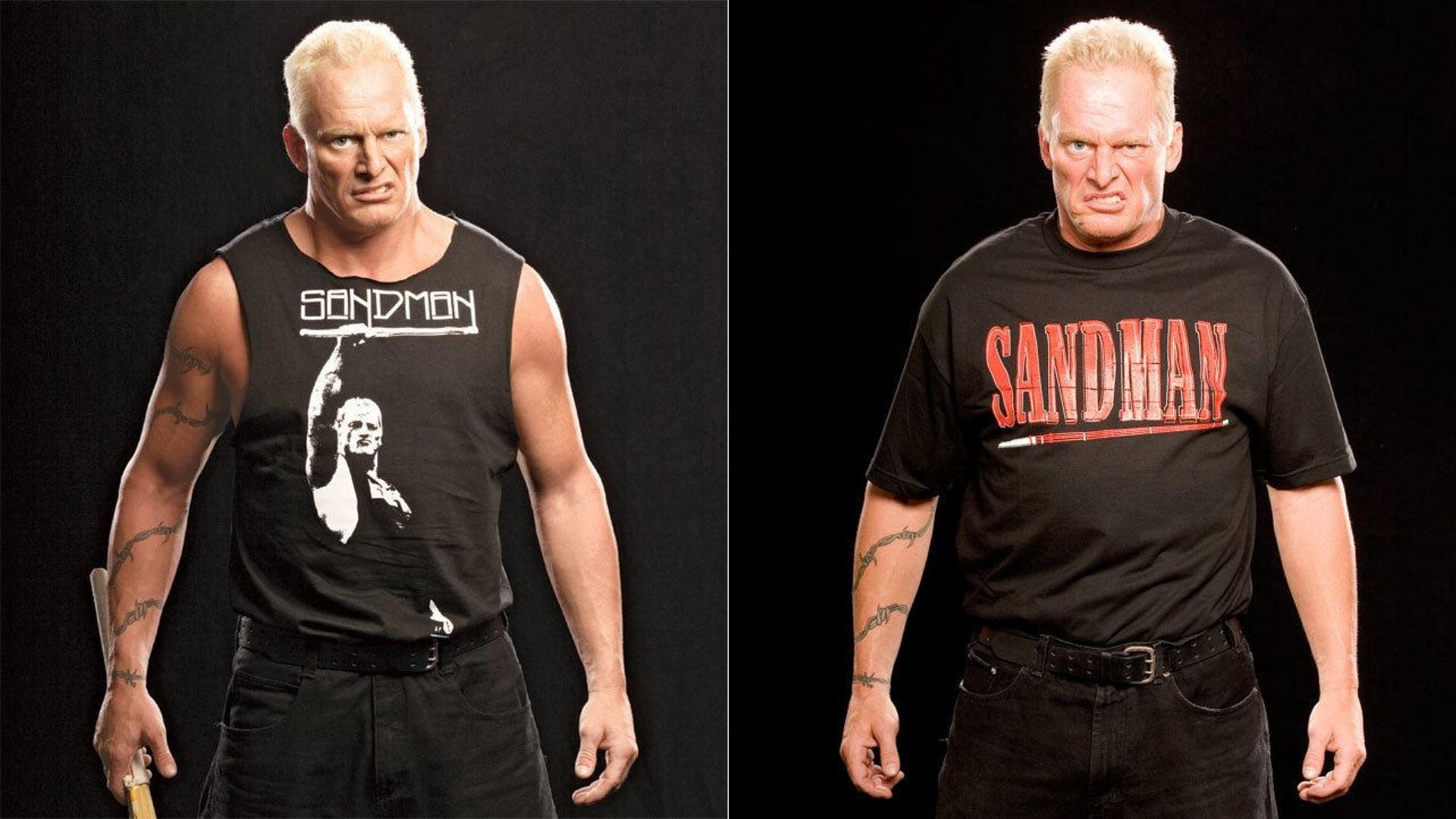 Former ECW, WCW, and WWE star The Sandman