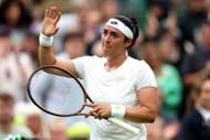 Ons Jabeur at the 2023 Wimbledon Championships.