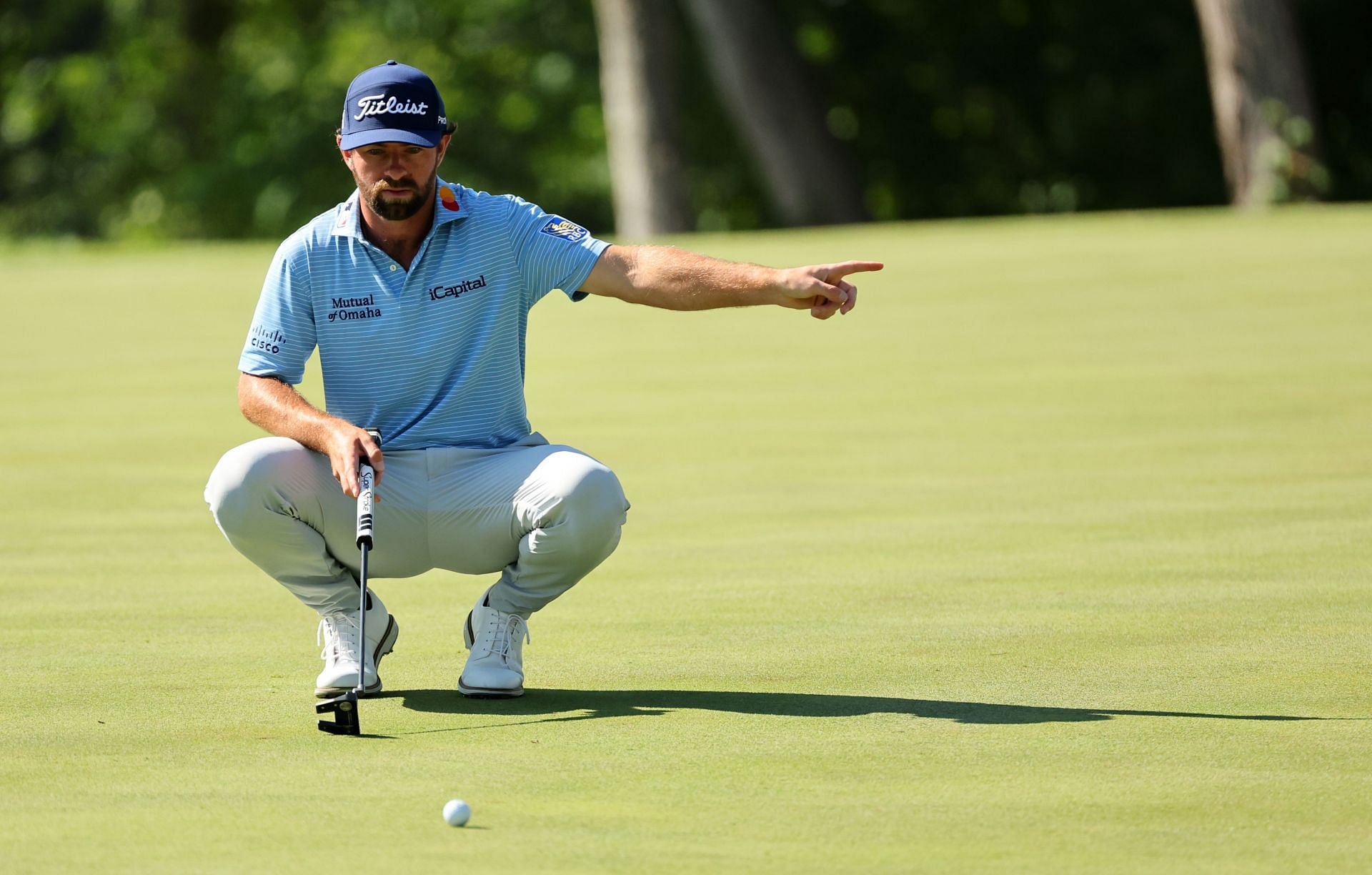 Cameron Young at the John Deere Classic - Round Two (Image via Getty).
