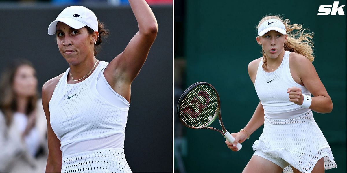 Madison Keys vs Mirra Andreeva is one of the fourth-round matches at the 2023 Wimbledon.
